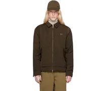 Brown Zip Through Jacket