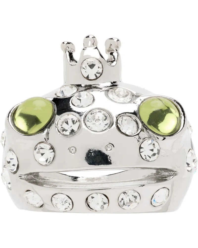 Collina Strada Frog Prince Ring Silver