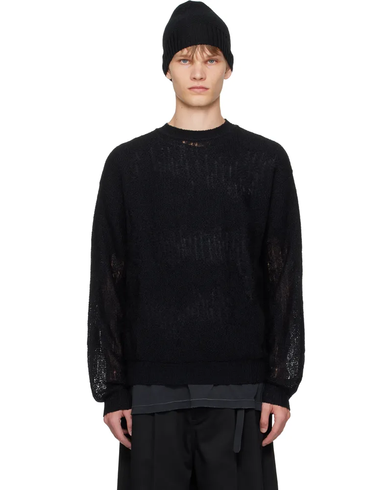 Ann Demeulemeester Black Kamillo Oversize Sweater Black
