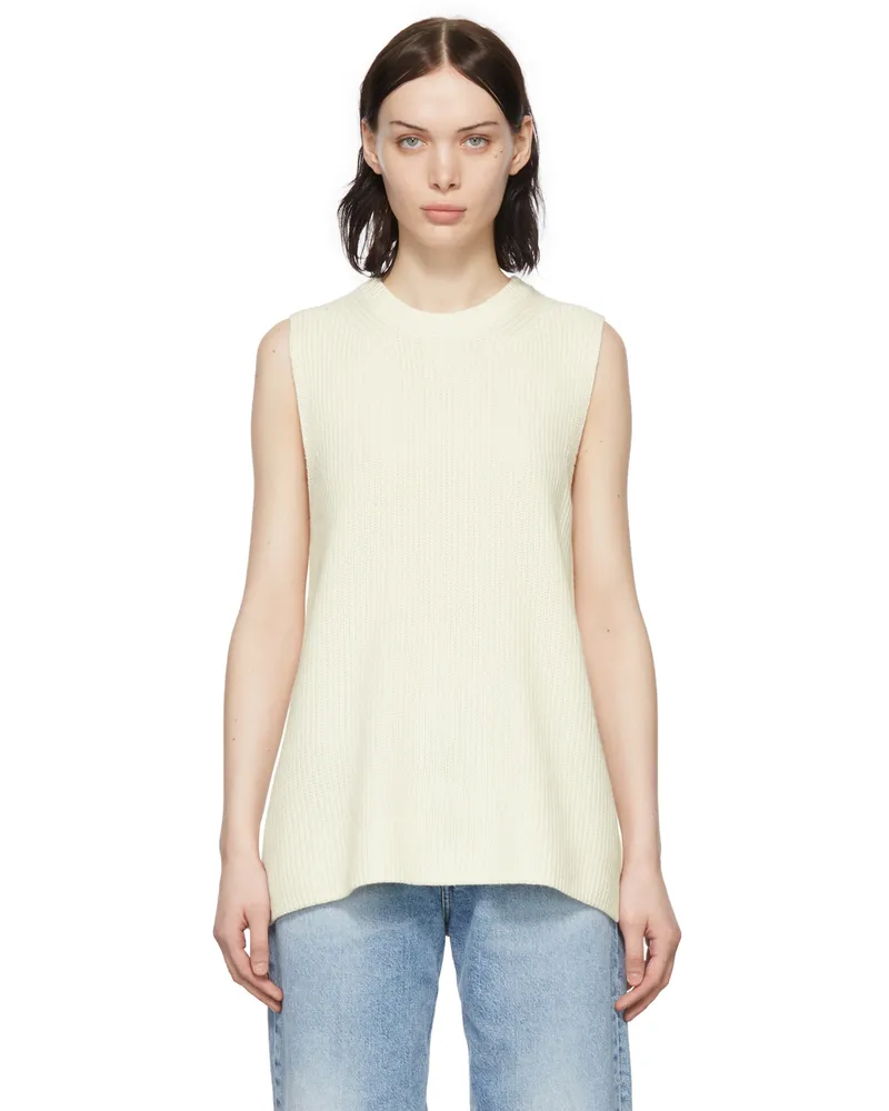 6397 Off-White Organic Cotton Sweater Ivory