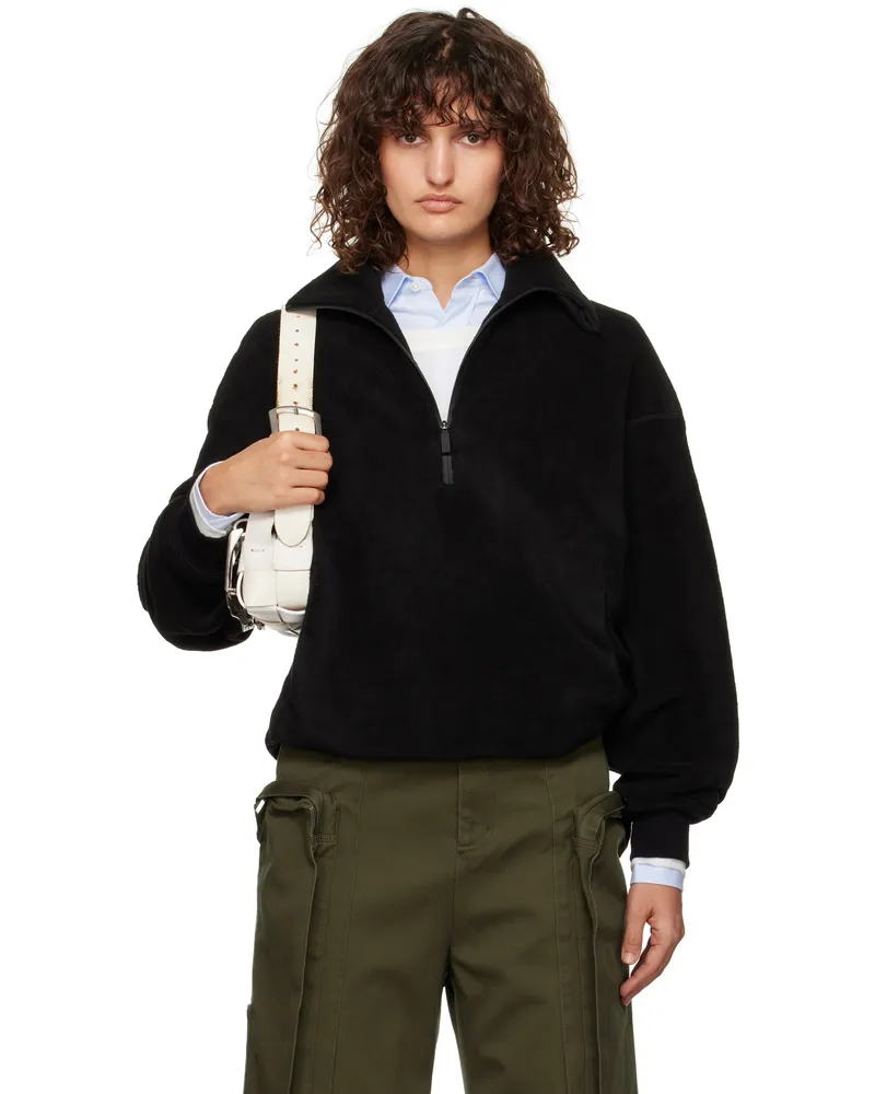 Fax Copy Express Black Fleece Sweatshirt Black