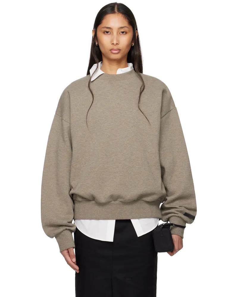 Fear of God Gray Classic Crewneck Sweatshirt Homestead