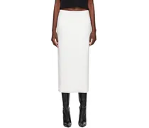 White Peyta Midi Skirt