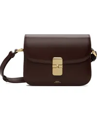 A.P.C. Burgundy Grace Small Bag Gae