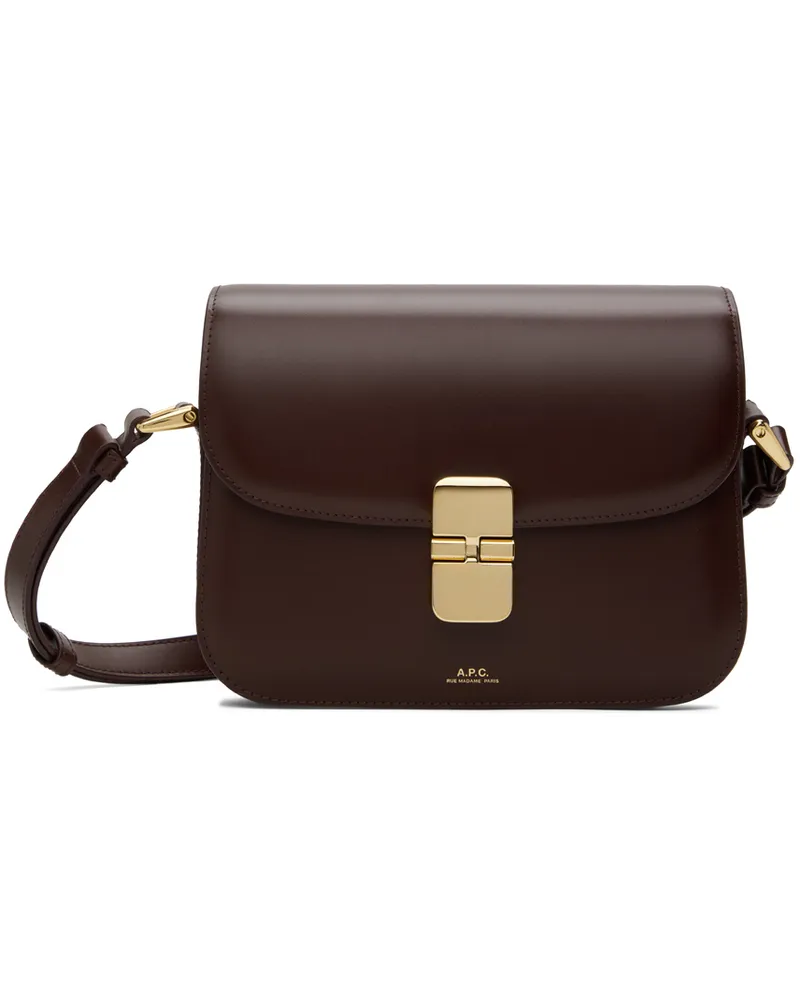 A.P.C. Burgundy Grace Small Bag Gae