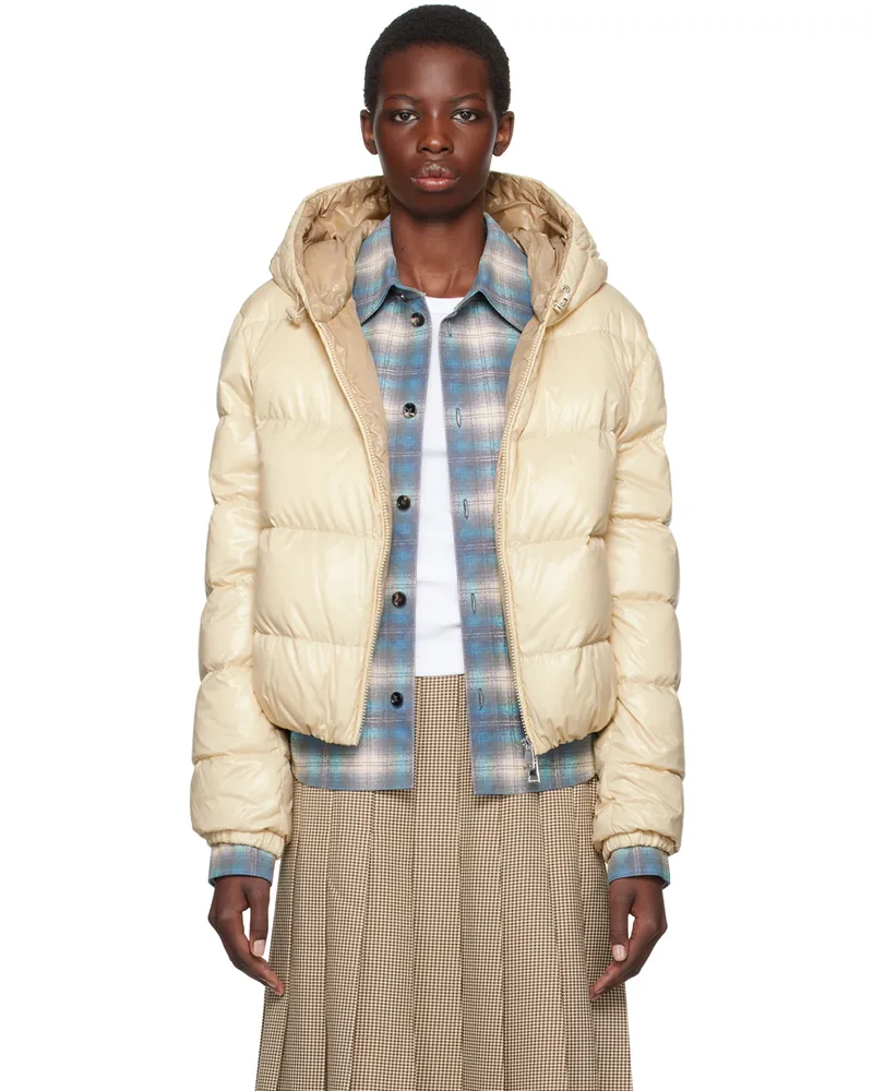 Moncler Beige Bayard Down Jacket 268