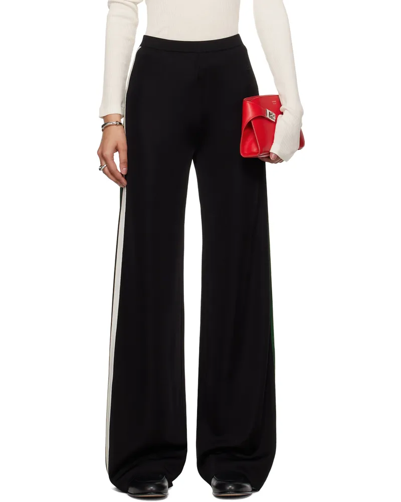 Ferragamo Black Sports Trousers 002