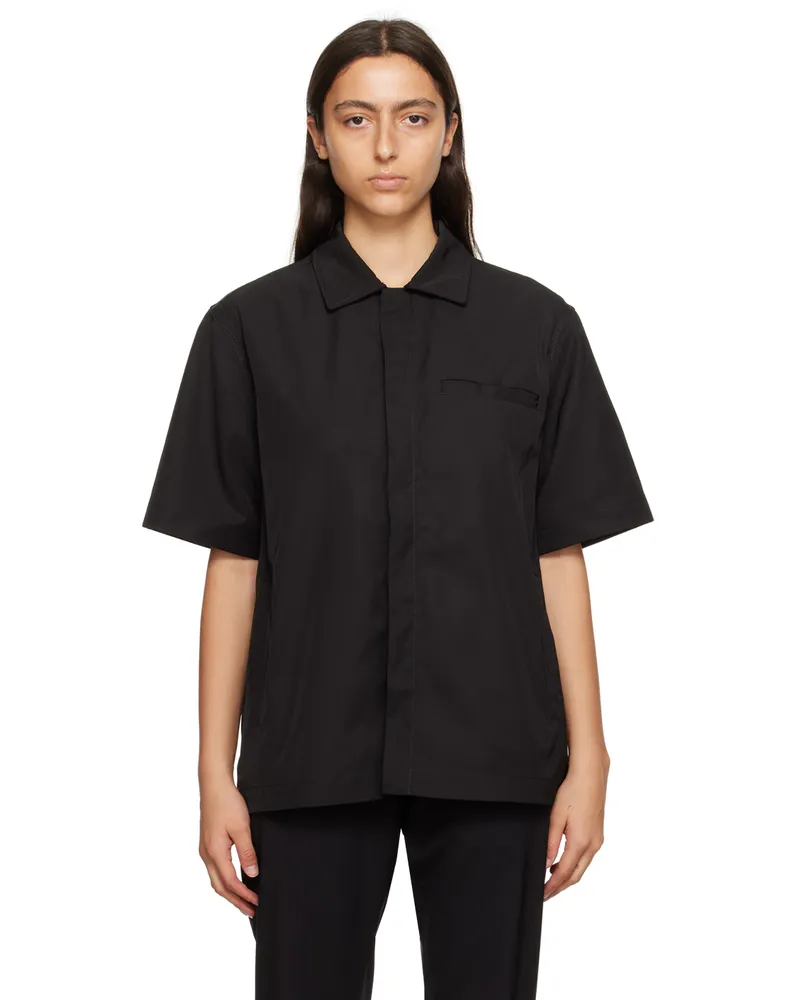1017 ALYX 9SM Black Buckle Shirt Blk0001