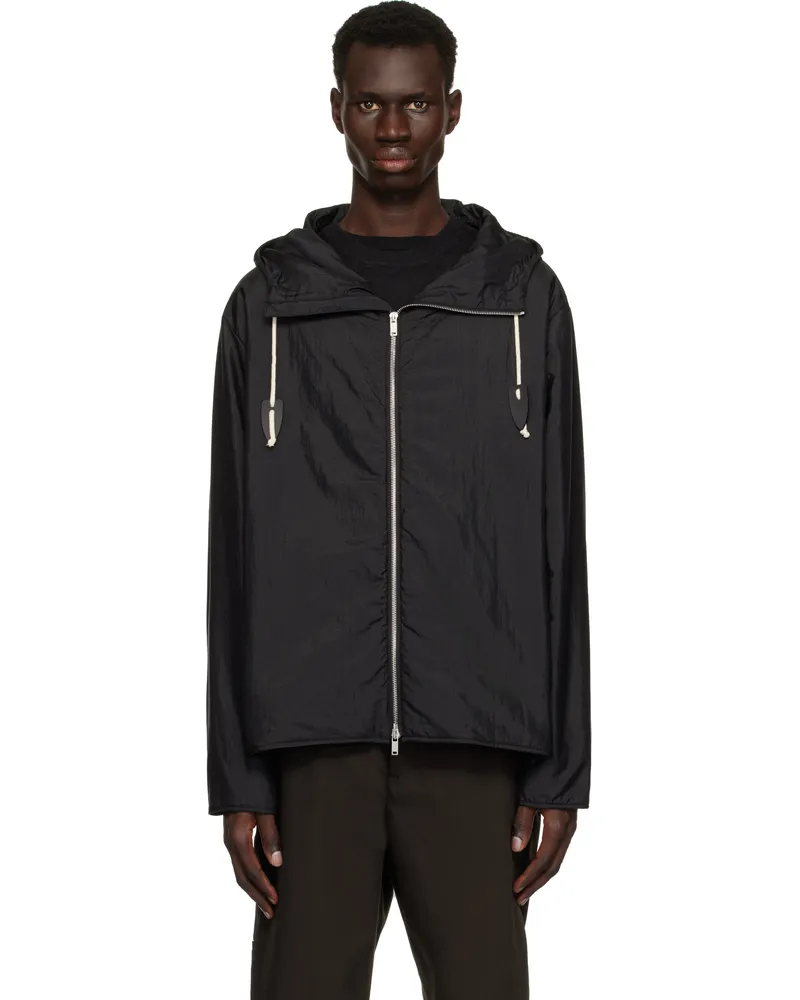 Jil Sander Black Sportswear Jacket 001