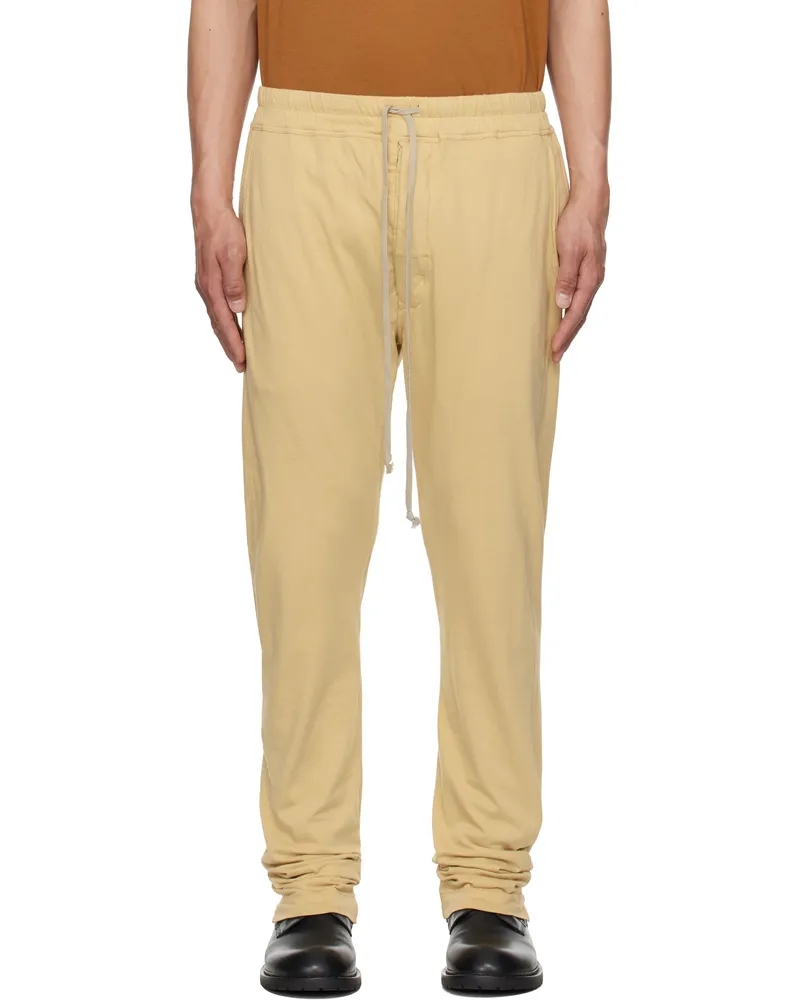 DRKSHDW by Rick Owens Beige Hollywood Berlin Drawstring Sweatpants 81