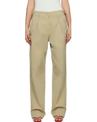 Saks Potts Beige Johan Trousers Beige