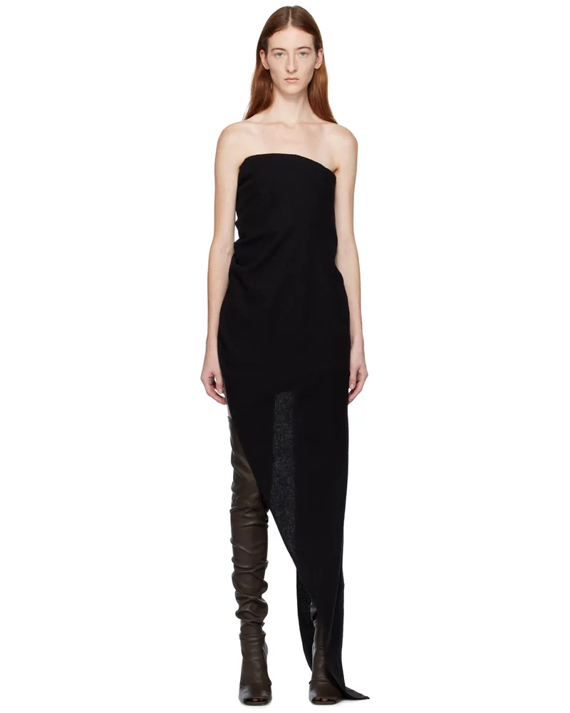Rick Owens Black Long Tube Top 09