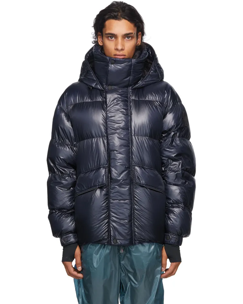 Moncler Navy Down Gressan Coat 776