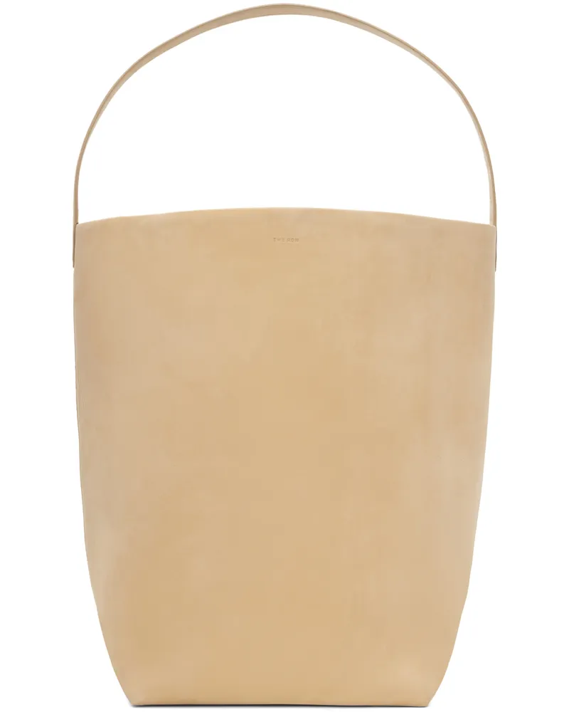 The Row Beige Large N/S Park Tote Croissant