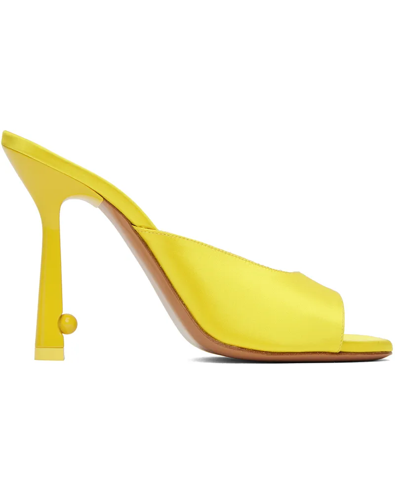 OFF-WHITE Yellow Pop Lollipop Mules Yellow