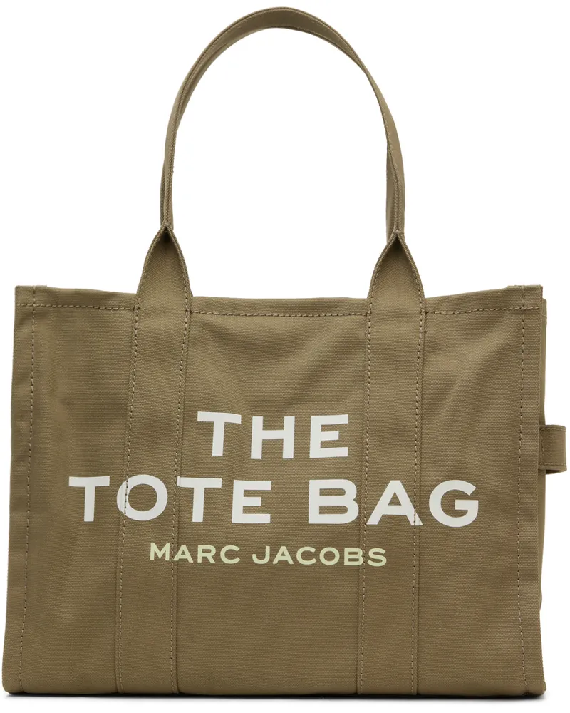 Marc Jacobs Green Large 'The Tote Bag' Tote 372