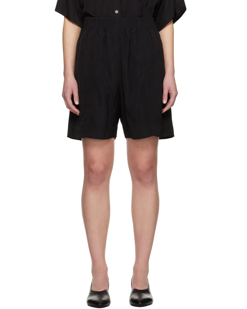 Studio Nicholson Black Emery Shorts Black
