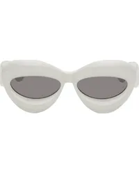 Loewe Gray Inflated Cateye Sunglasses 20a