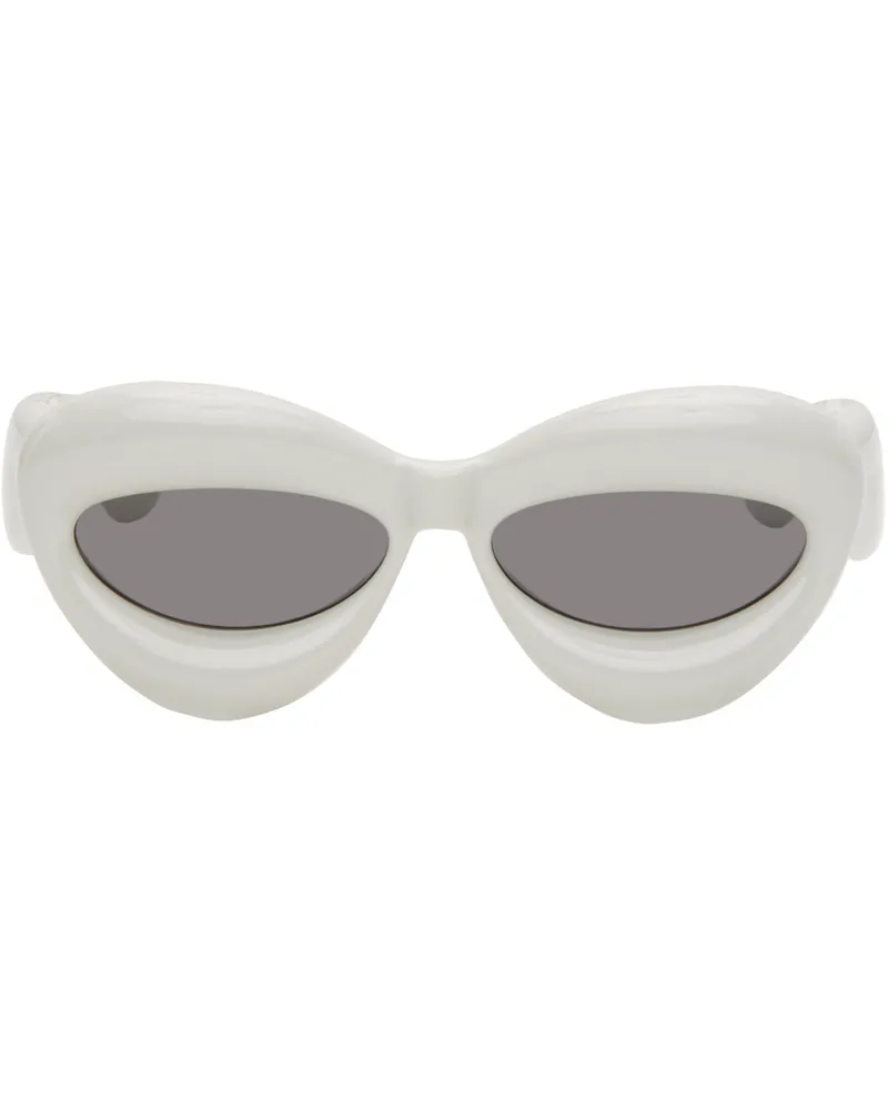 Loewe Gray Inflated Cateye Sunglasses 20a