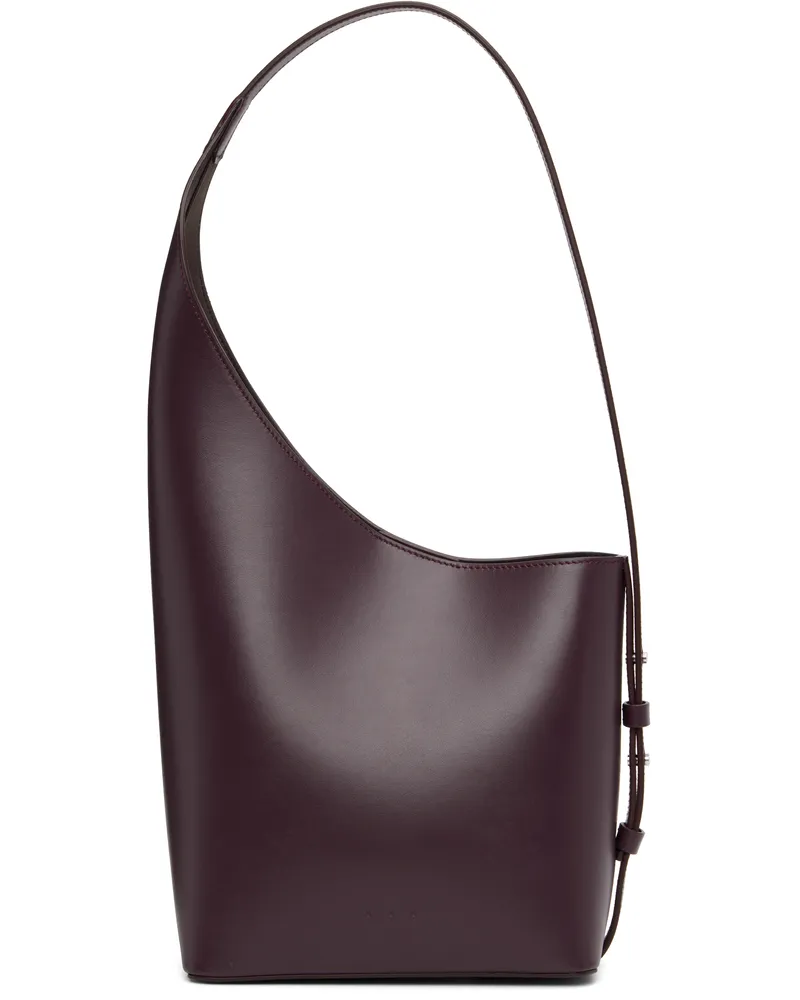 Aesther Ekme Burgundy Demi Lune Bag 199