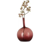 Purple Large Round Tilt Vase