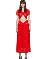 Beaufille Red Sassen Maxi Dress Red