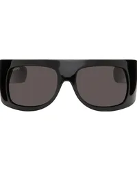 Gucci Black Mask Sunglasses Black-black-grey