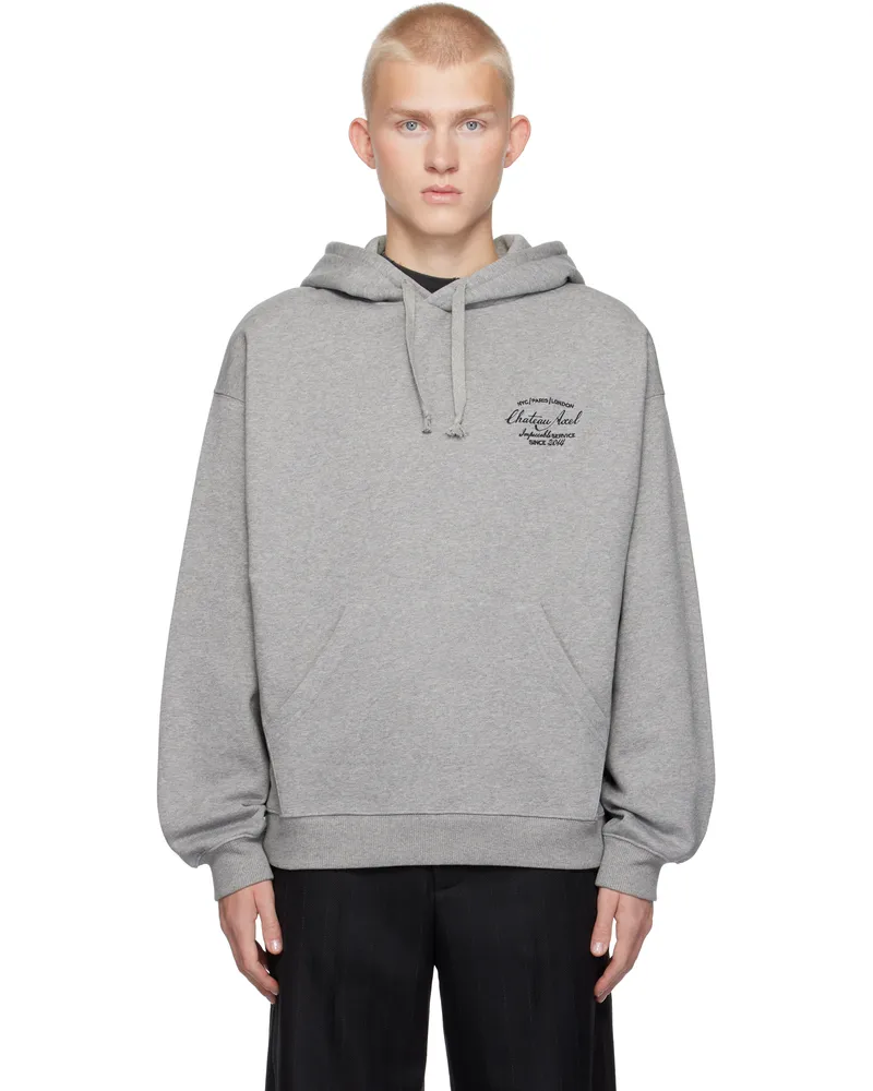 Axel Arigato Gray 'Château Axel' Hoodie Grey