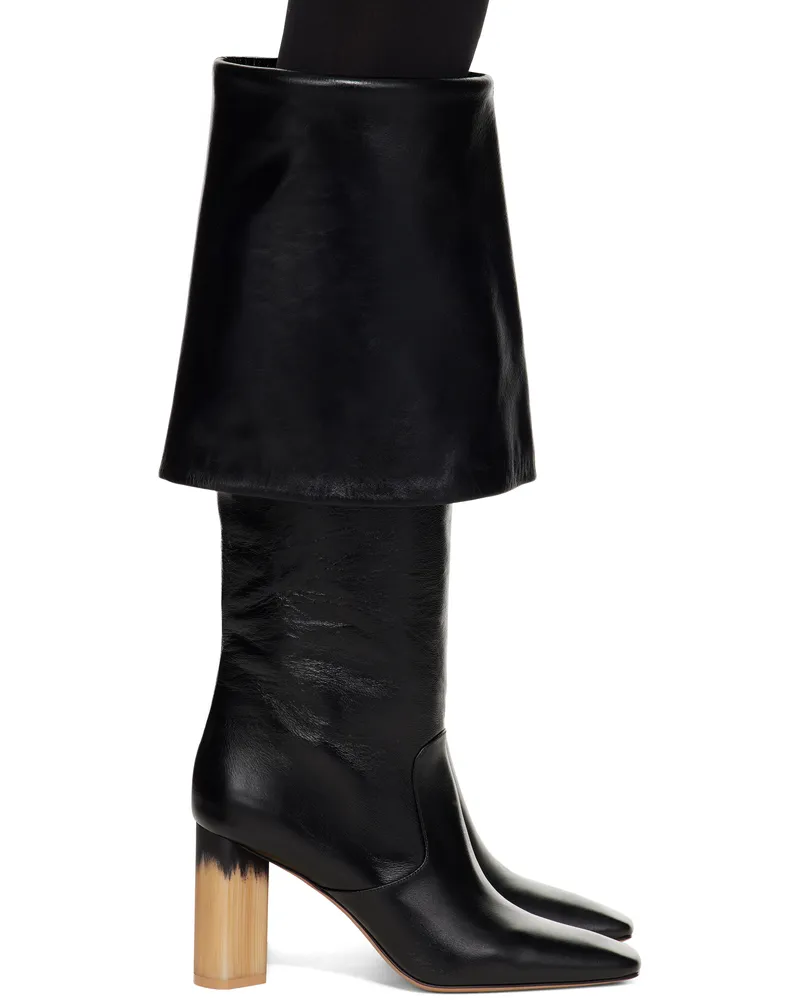 Chloé Black Georgia Heeled Tall Boots 001
