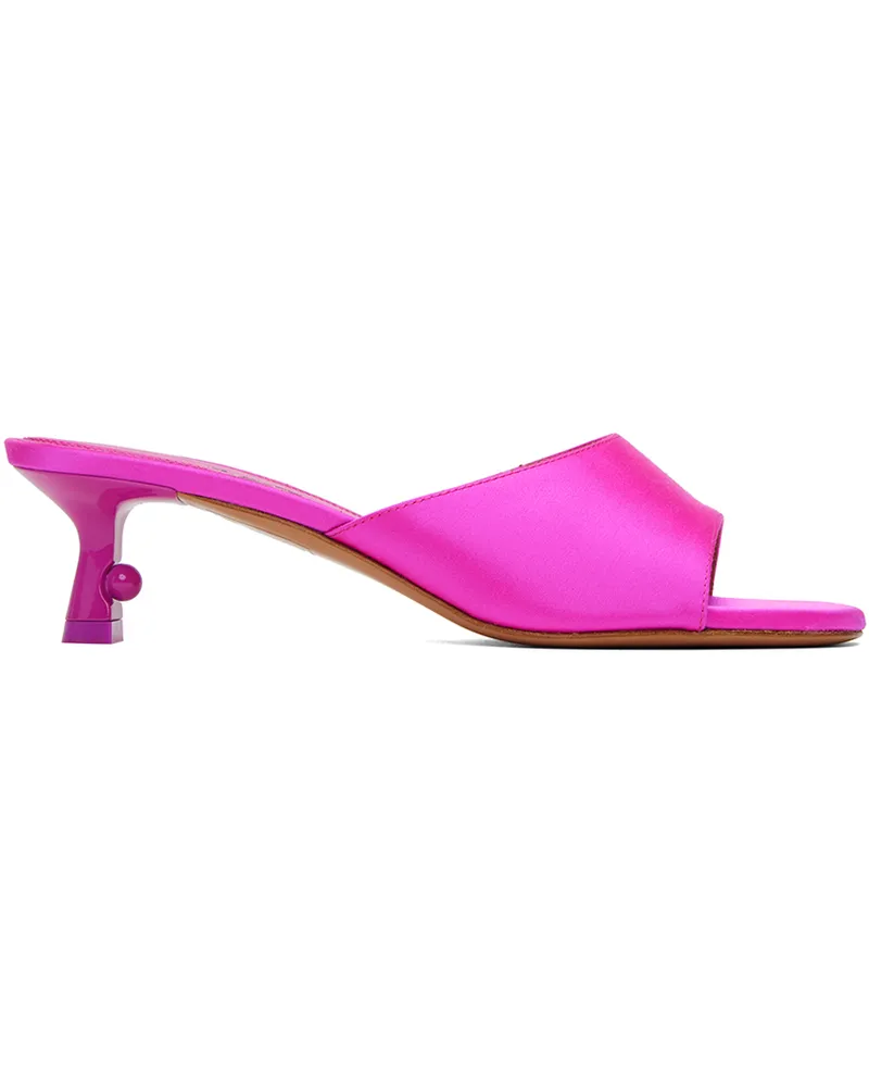 OFF-WHITE Pink Pop Lollipop Mules Fuchsia
