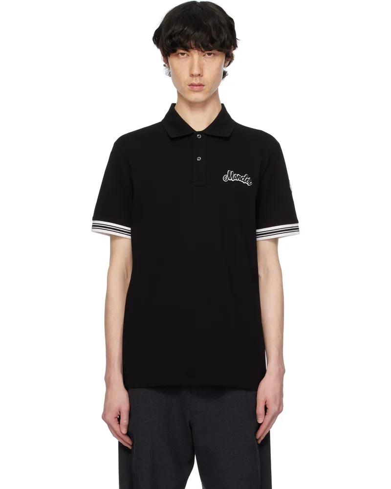 Moncler Black Archivio SS Polo 999