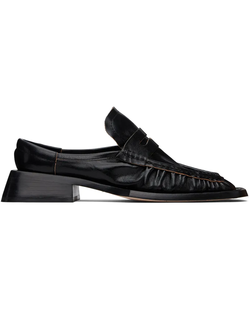 Miista Black Isla Loafers Black