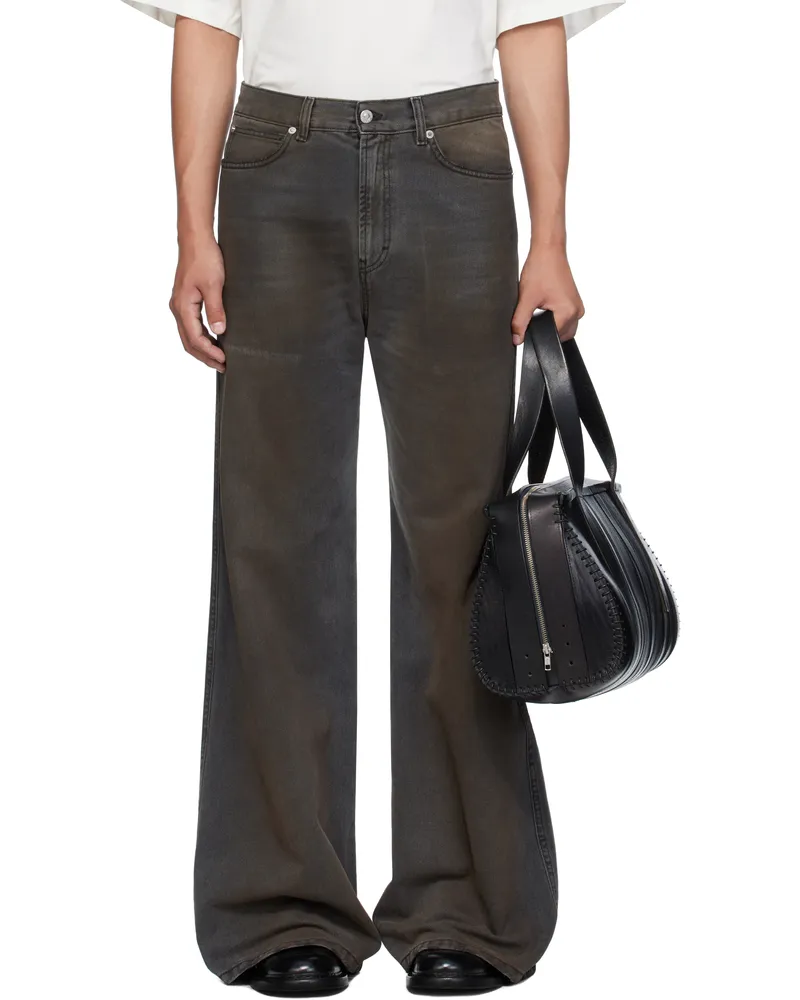 LU'U DAN Gray Phat XL Jeans Dirty