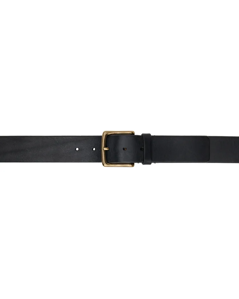 Officine Creative Italia Black OC Strip 22 Belt Nero
