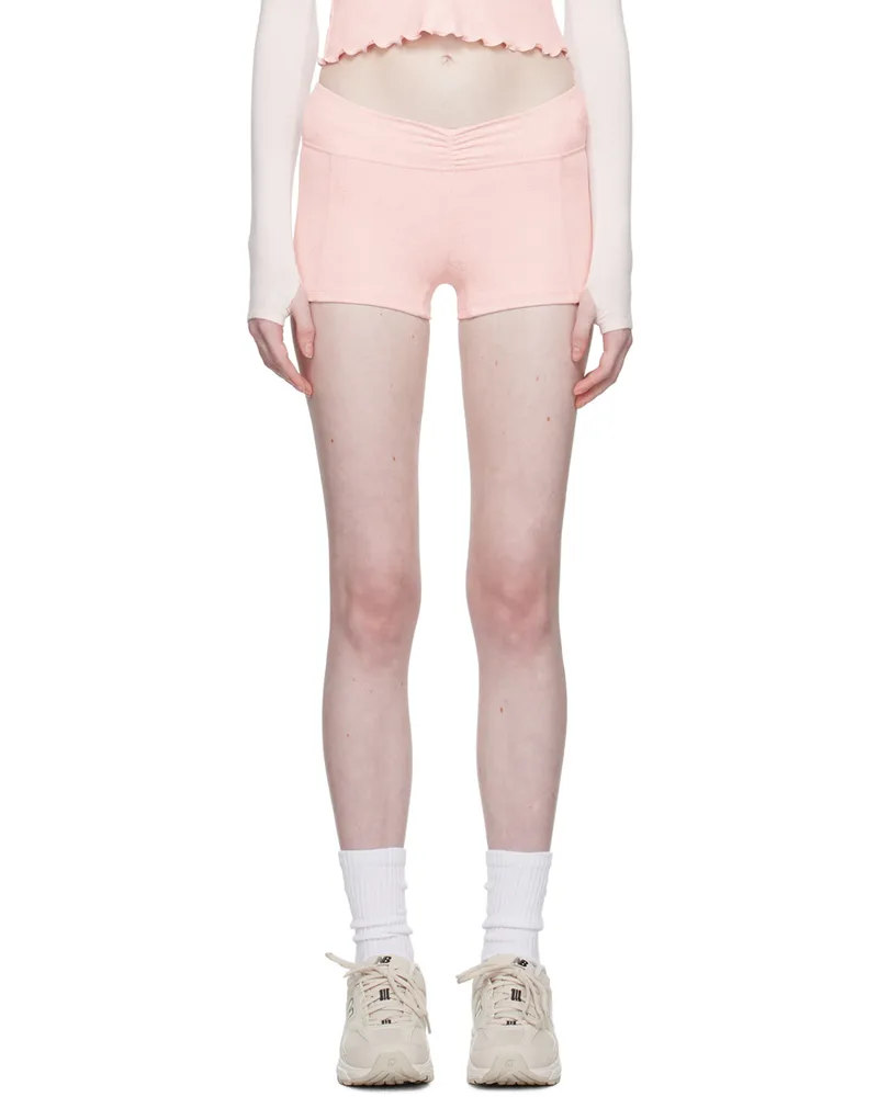Frankies Bikinis Pink Rehearsal Shorts Pink