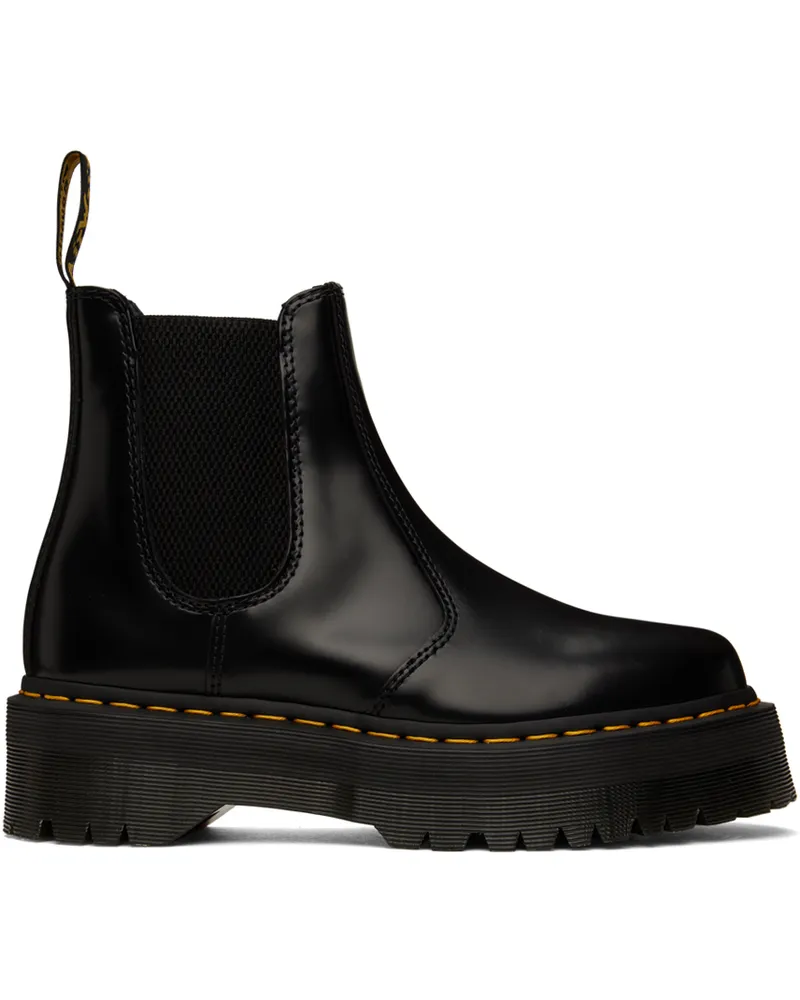 Dr.Martens Black 2976 Quad Chelsea Boots Black