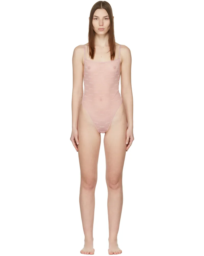 SKIMS Pink After Hours Bodysuit Orchid