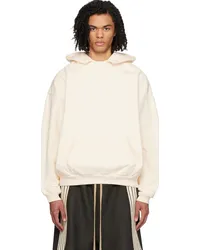 Fear of God Off-White Patch Hoodie Cream