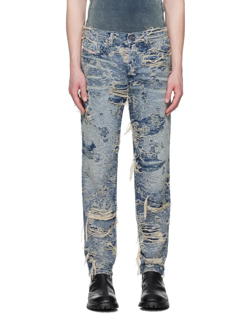 Diesel Blue Regular 2023 D-Finitive 09m04 Jeans 01