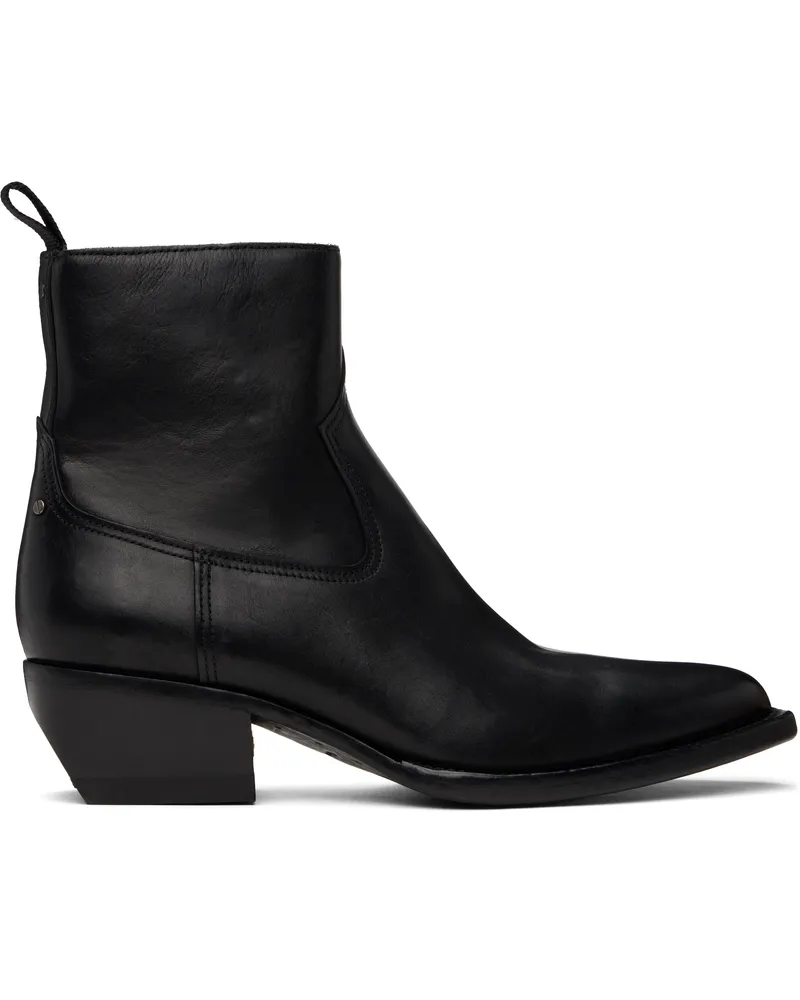 Golden Goose Black Low Debbie Boots Black
