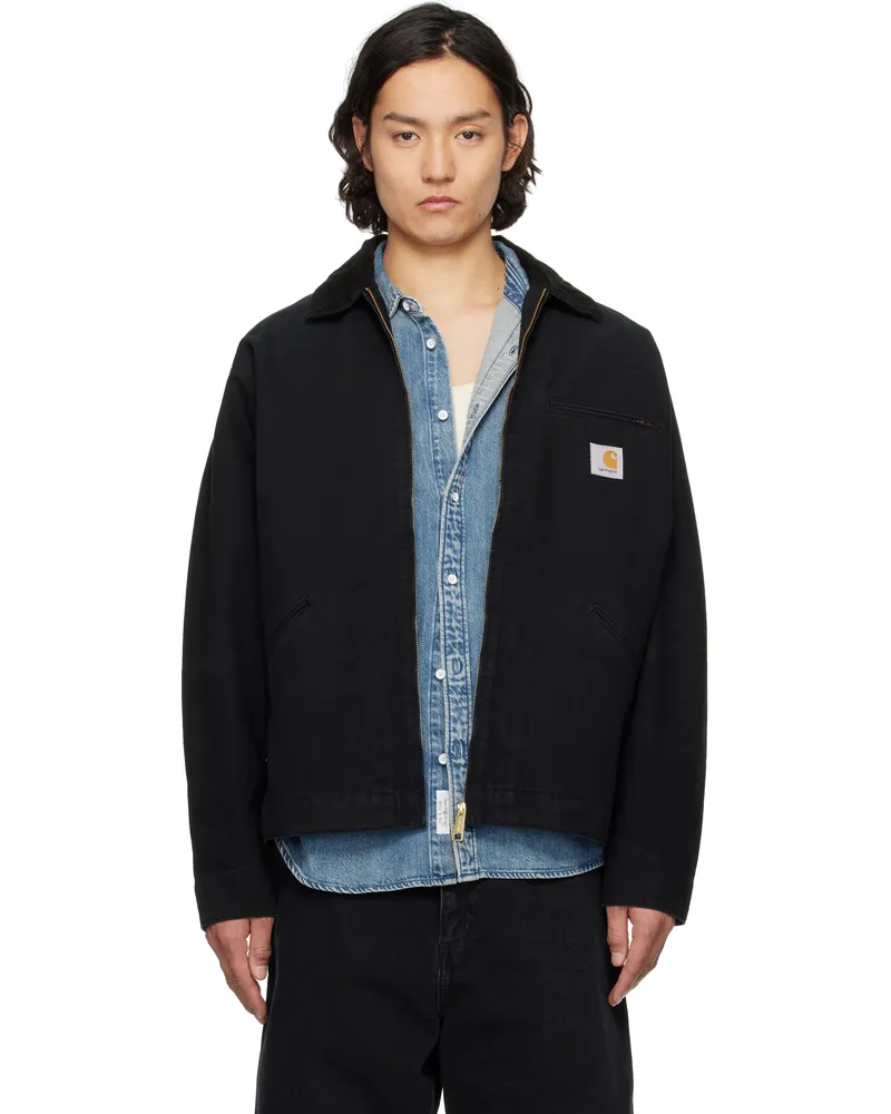 Carhartt WIP Black OG Detroit Jacket 00e3k