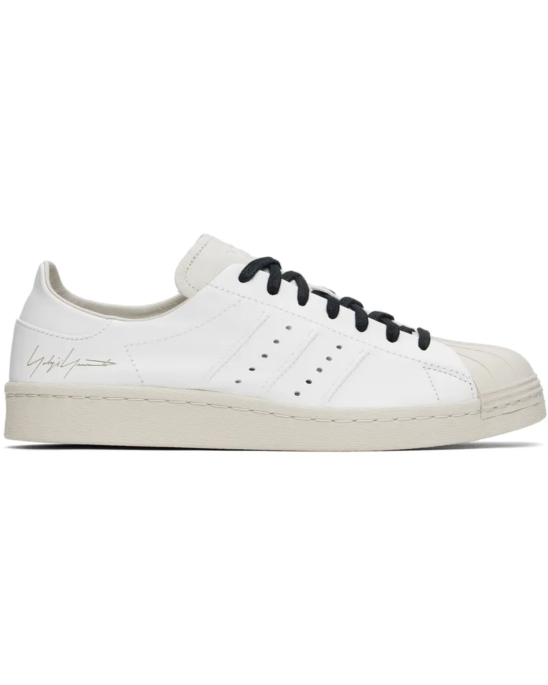 Y-3 White Superstar Sneakers White