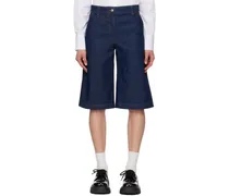 Indigo Workwear Denim Shorts