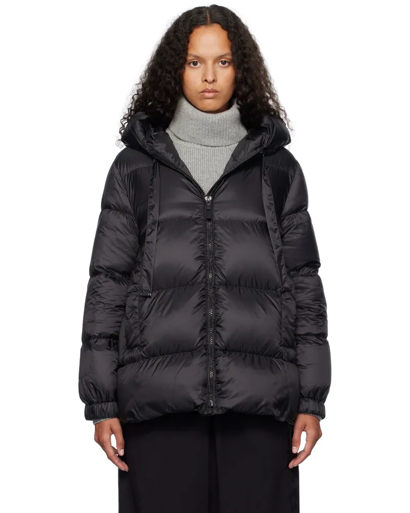 Max Mara Black Seia Down Jacket 009