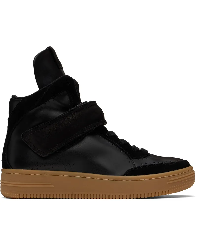 OPEN YY Black YY Velcro High Sneakers Black