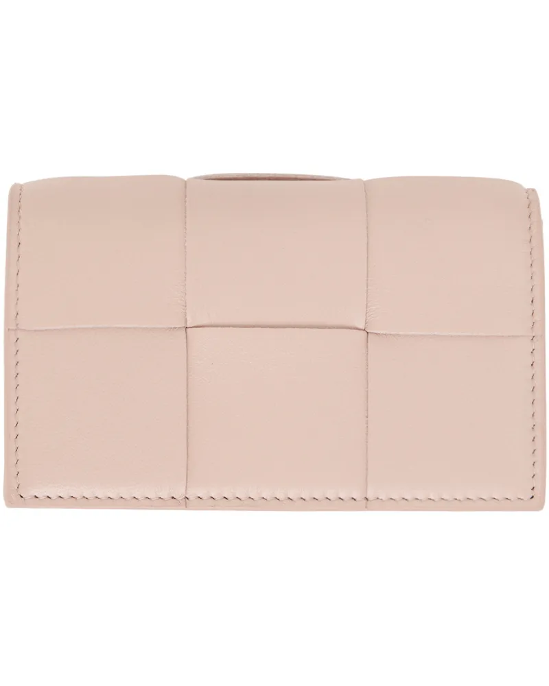 Bottega Veneta Pink Cassette Business Card Case 6917
