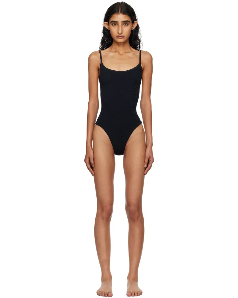 Hunza G Black Pamela Swimsuit Black