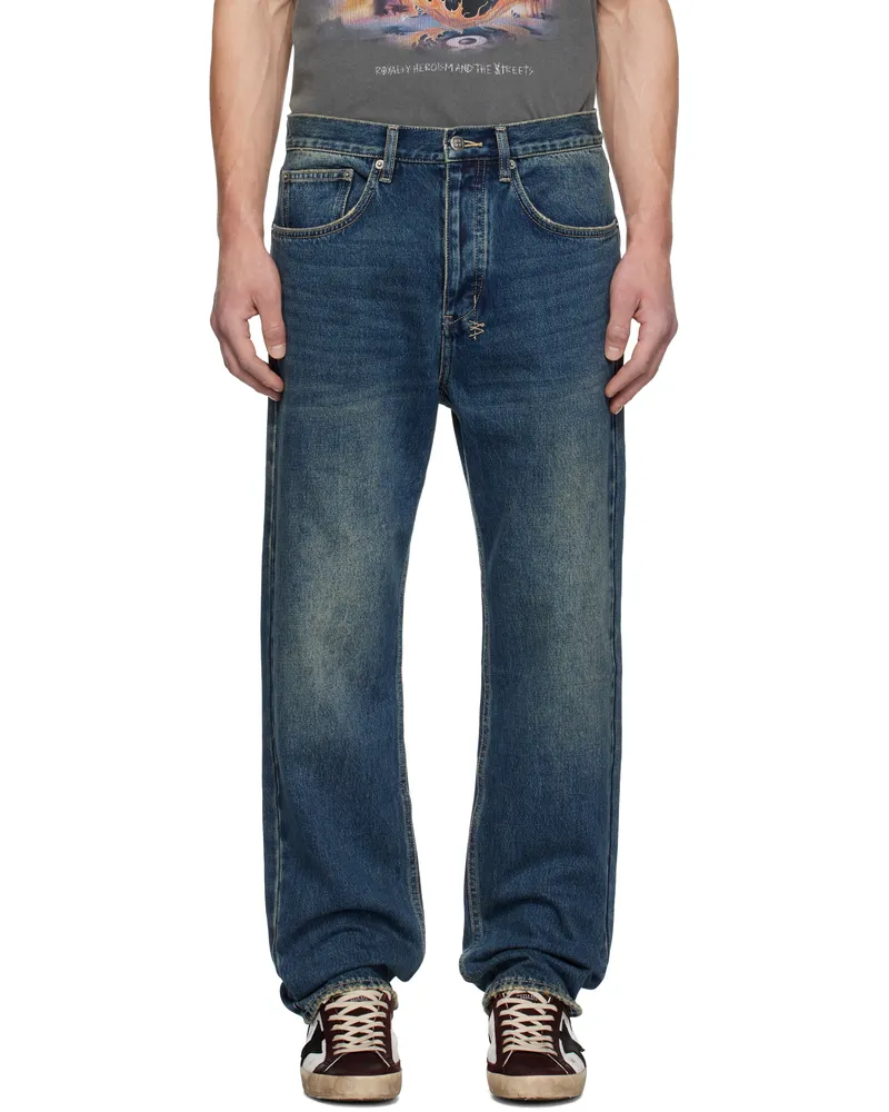 ksubi Blue Anti K Gasoline Jeans Denim