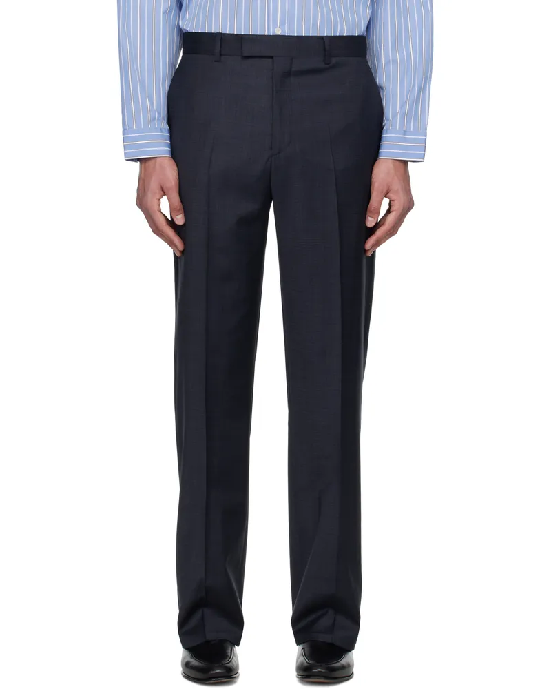 Sunflower Navy Relaxed Trousers Navy