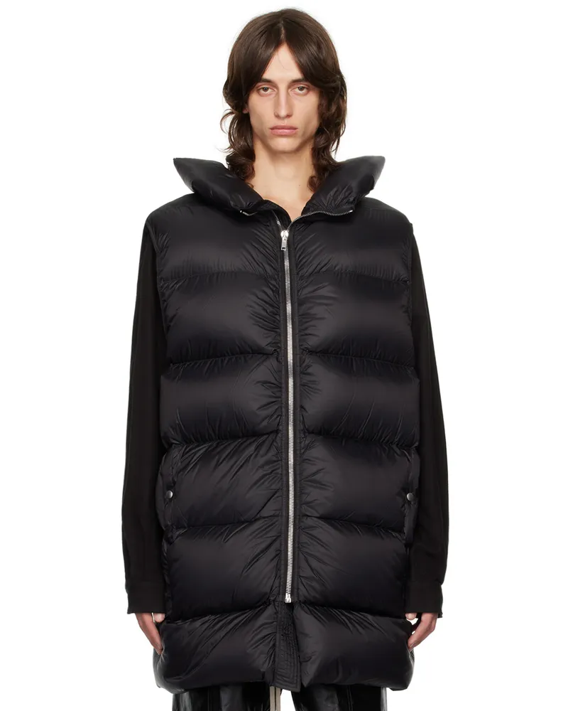 Rick Owens Black Porterville Flight Down Vest 09